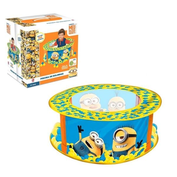Piscina De Bolinhas Minions Com 100 Bolinhas Lider