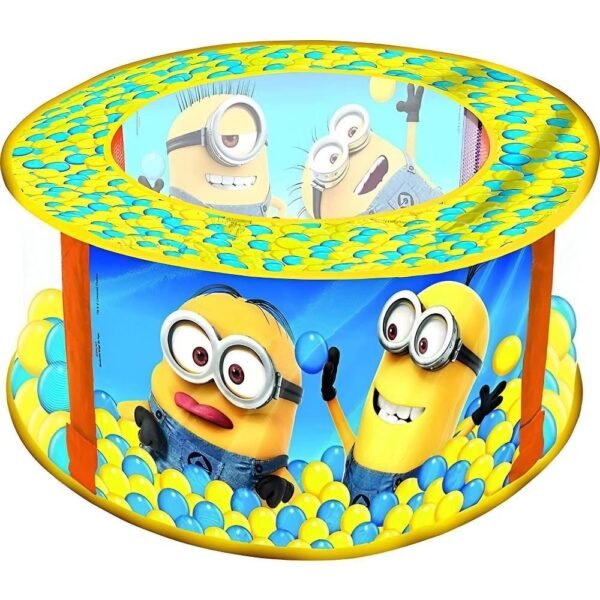 Piscina De Bolinhas Minions Com 100 Bolinhas Lider - Imagem 3