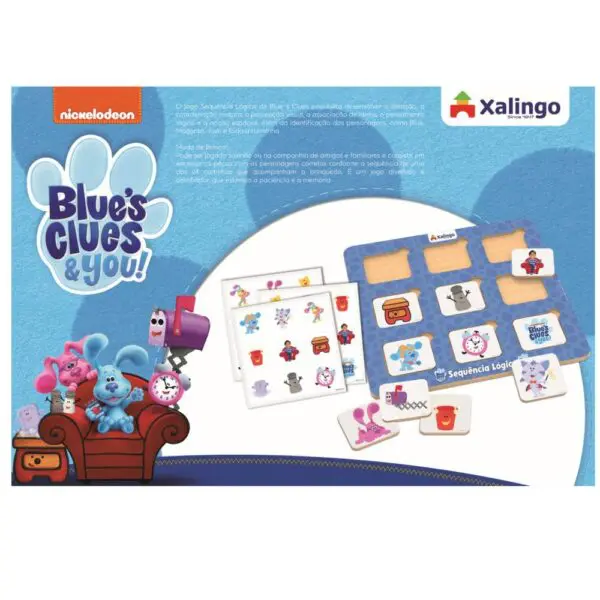 Sequencia Logica Blues Clues Xalingo - Imagem 2
