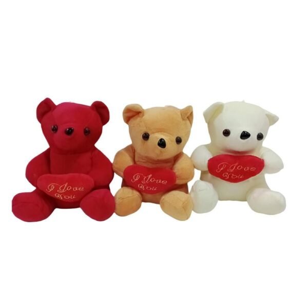Urso De Pelucia I Love You Pequeno 19cm Sortido