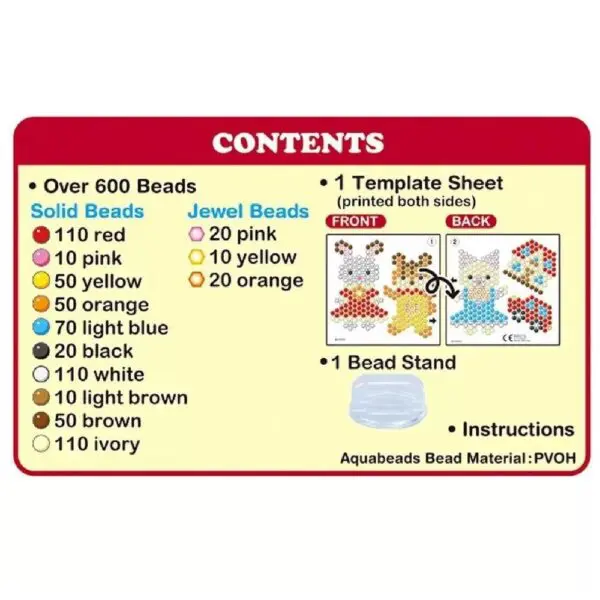 Aquabeads Sylvanian Families 600 Beads Epoch - Image 4