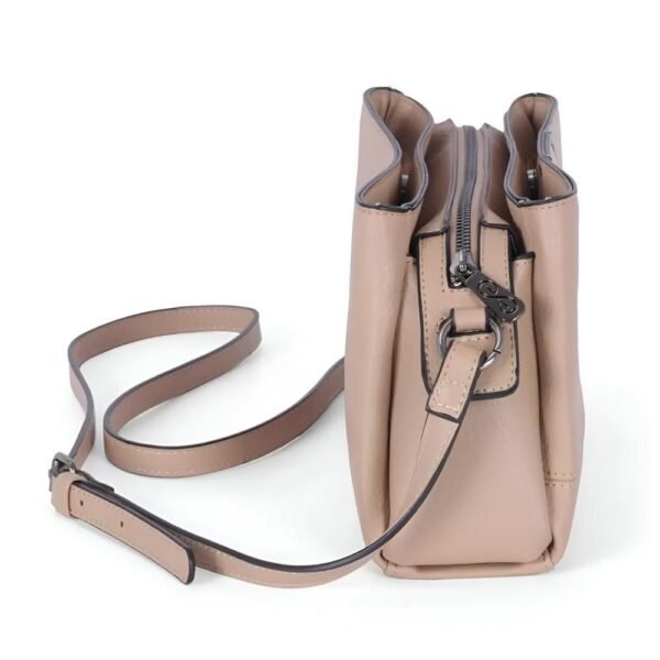 Bolsa Transversal Couro Sintetico Pequena 3Bolsos Gash Fendi - Imagem 5