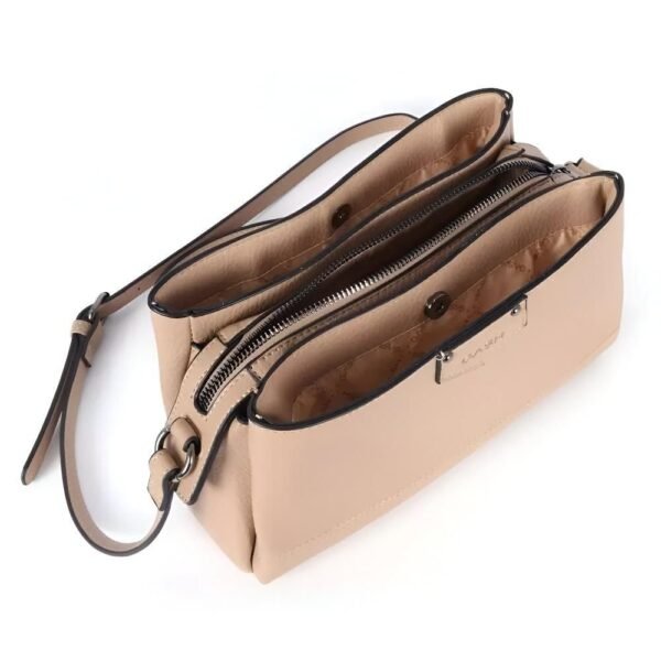 Bolsa Transversal Couro Sintetico Pequena 3Bolsos Gash Fendi - Imagem 3