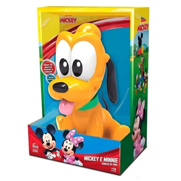 Boneco De Vinil Articulado Pluto Baby Lider - Imagem 3