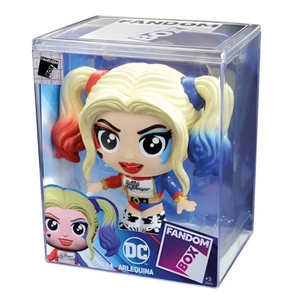 Boneco Fandom Box Liga Da Justica - Arlequina - Imagem 3