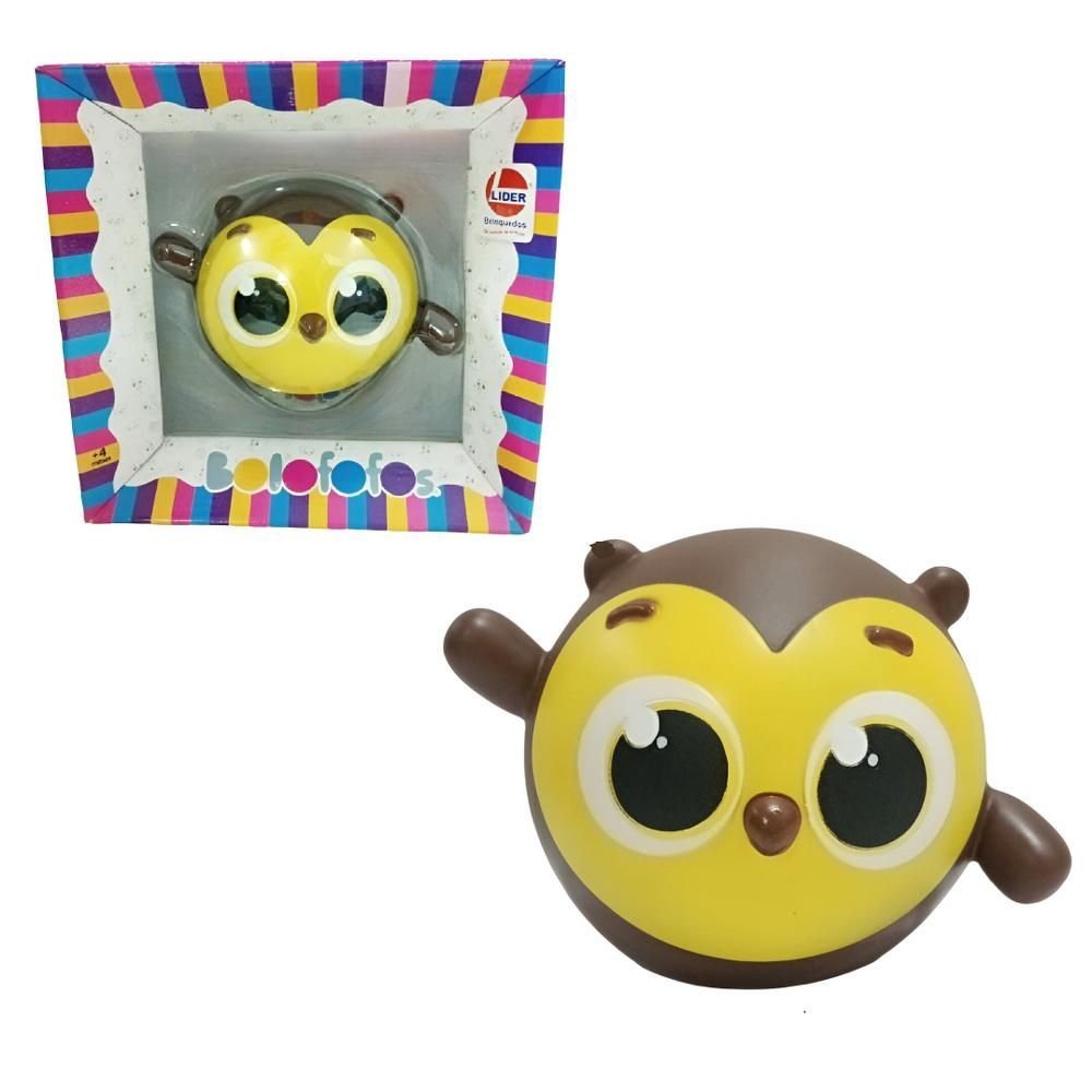 Boneco Vinil Bolofofos Pipi +4 Meses Lider