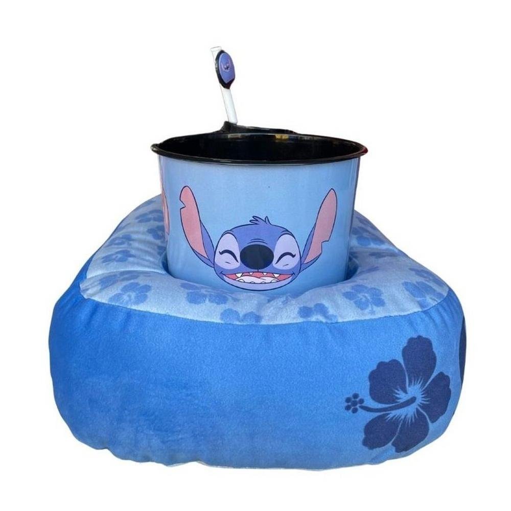 Kit Almofada Balde De Pipoca E Copo Stitch Zona Criativa - Imagem 3