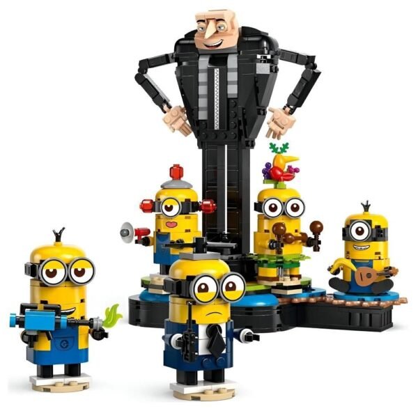Lego Meu Malvado Favorito 4 Gru E Minions 839 Pecas 75582 - Imagem 3