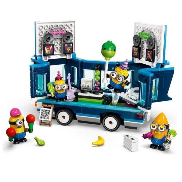 Lego Meu Malvado Favorito 4 Onibus Festa Musical 379P 75581 - Imagem 3
