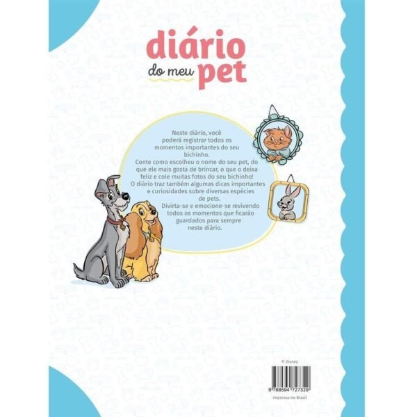 Livro Diario Do Meu Pet Disney Culturama - Image 3