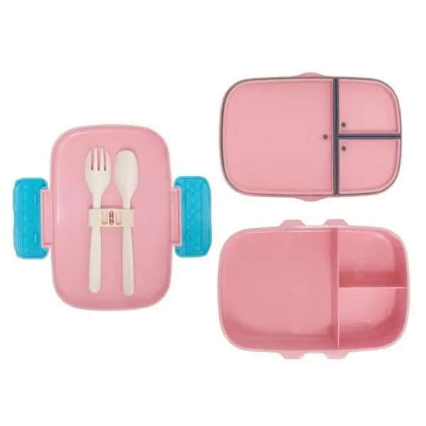 Marmita Bento Box Infantil Kouii Filhotiis Borboleta Pipa - Imagem 3