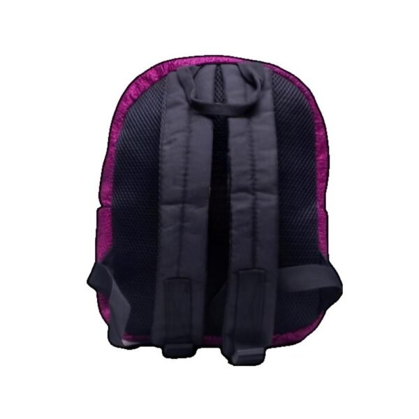 Mini Mochila De Costas Fiorella Sotti Brilhosa Rosa - Image 3