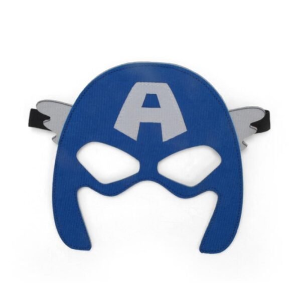 Mochila De Rodinha Avengers Com Mascara Azul Luxcel - Imagem 4