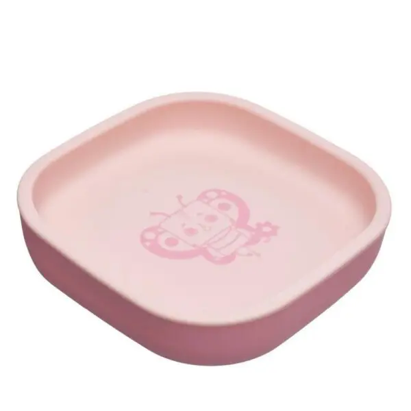 Prato De Silicone Com Ventosa Kouii Filhotiis Borboleta Pipa - Imagem 2