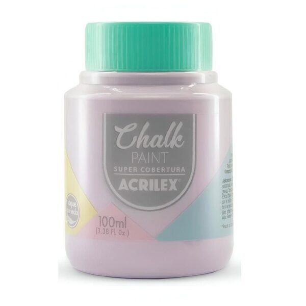 Tinta Chalk Paint Fosco Glicinia 100ml 864 Acrilex