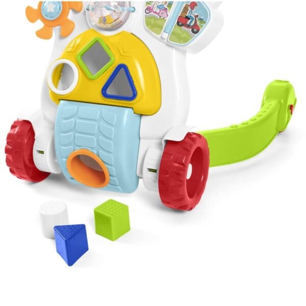 Andador Bebe Piloto Menino 2 em 1 Com Som e Luz - Calesita - Imagem 5