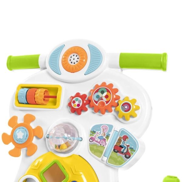 Andador Bebe Piloto Menino 2 em 1 Com Som e Luz - Calesita - Imagem 4