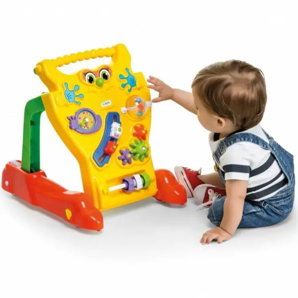Andador Feliz Infantil 2 Em 1 Centro De Atividades Calesita - Imagem 6