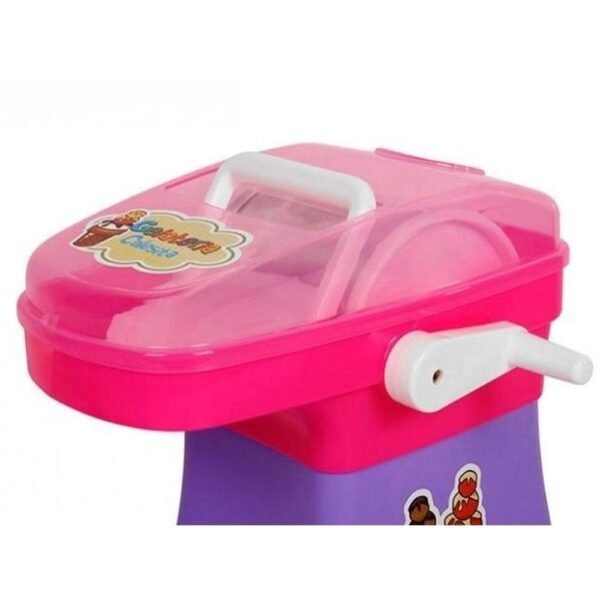 Brinquedo Faz Sorvete Gelateria Rosa Tateti - Imagem 3