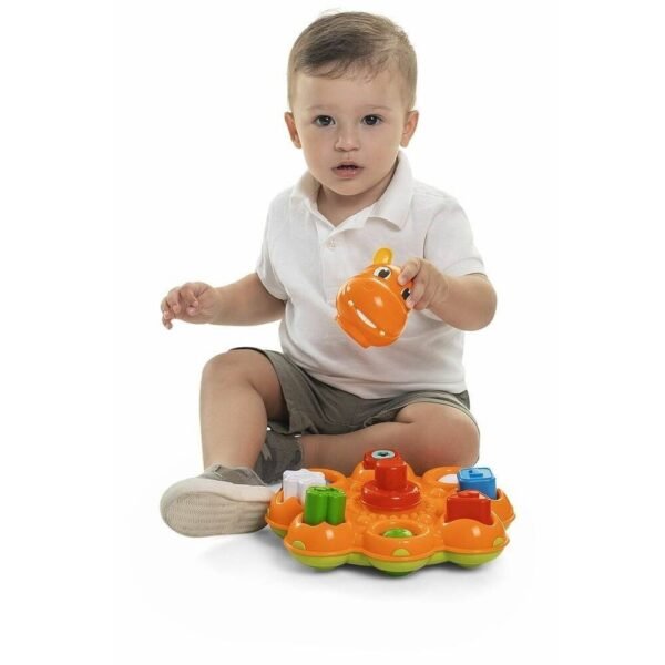 Brinquedo Para Bebe Didatico Pula Blocos Com Som - TaTeTi - Imagem 4
