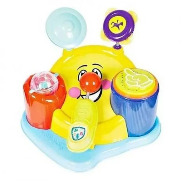 Brinquedo de Bebe Bateria Infantil Tum Tum Tha Calesita - Imagem 4