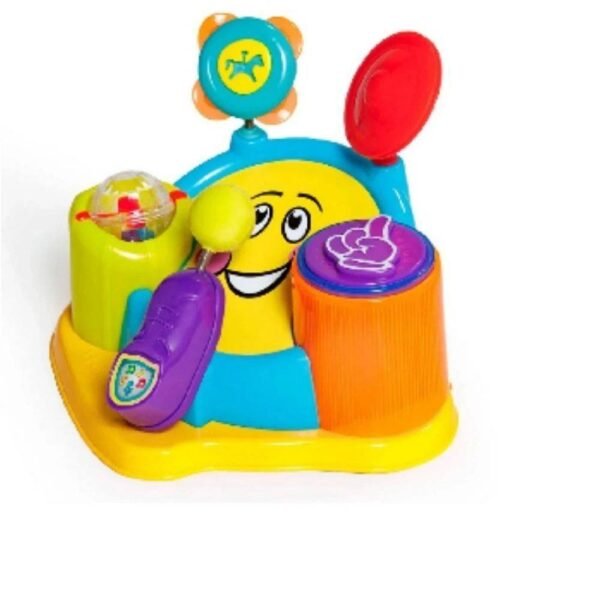 Brinquedo de Bebe Bateria Infantil Tum Tum Tha Calesita - Imagem 2