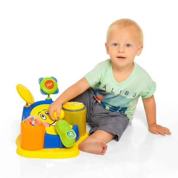 Brinquedo de Bebe Bateria Infantil Tum Tum Tha Calesita - Imagem 5