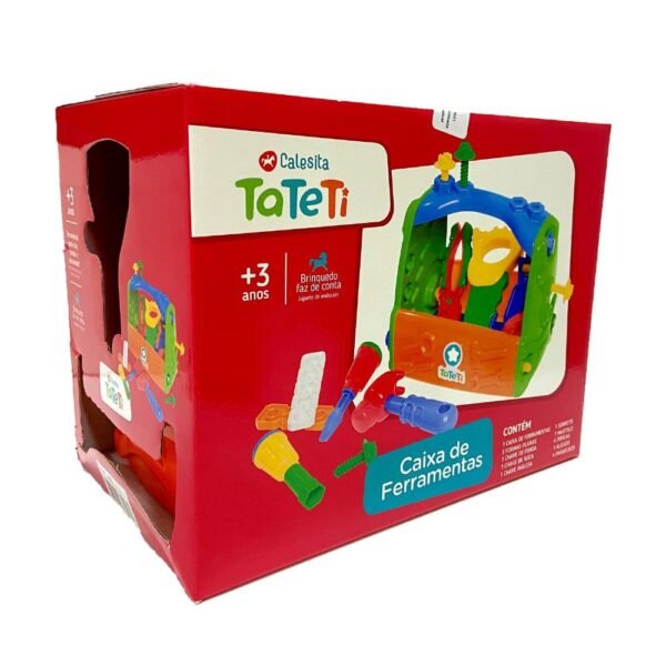 Caixa De Ferramentas Para Bebe Monta e Desmonta Tateti - Imagem 5