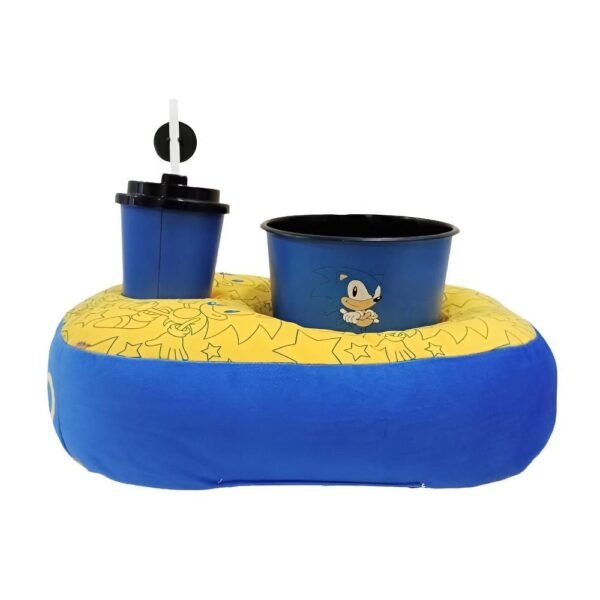 Kit Almofada Balde De Pipoca E Copo Sonic Zona Criativa - Imagem 2