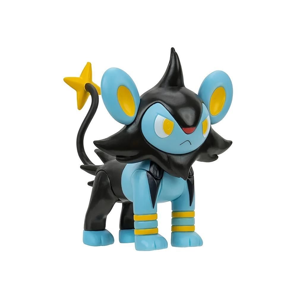Pokemon 3 Figuras De Acao Axew + Luxio + Piplup Sunny - Imagem 4