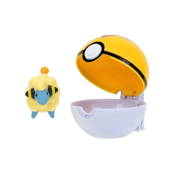 Pokemon Clipe Pokebola De Ninho + Mareep Sunny - Imagem 2