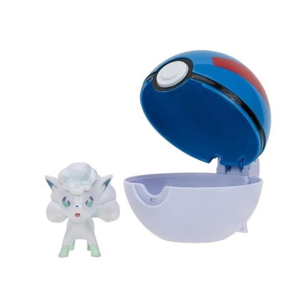 Pokemon Clipe Pokebola Grande Bola + Alolan Vulpix Sunny - Imagem 2