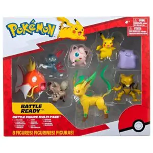 Pokemon Multipack 8 Figuras De Batalha Wave Sunny