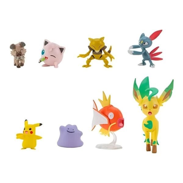 Pokemon Multipack 8 Figuras De Batalha Wave Sunny - Imagem 2