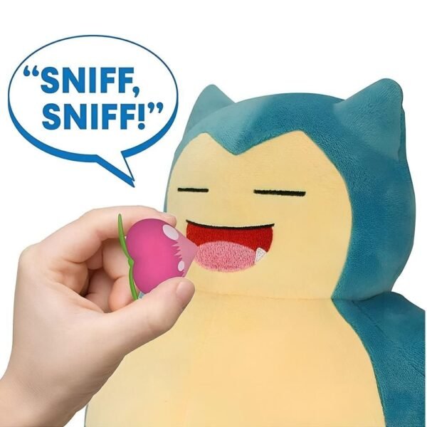 Snorlax Pelucia De Luxo Com Som 25cm Pokemon Sunny - Imagem 4