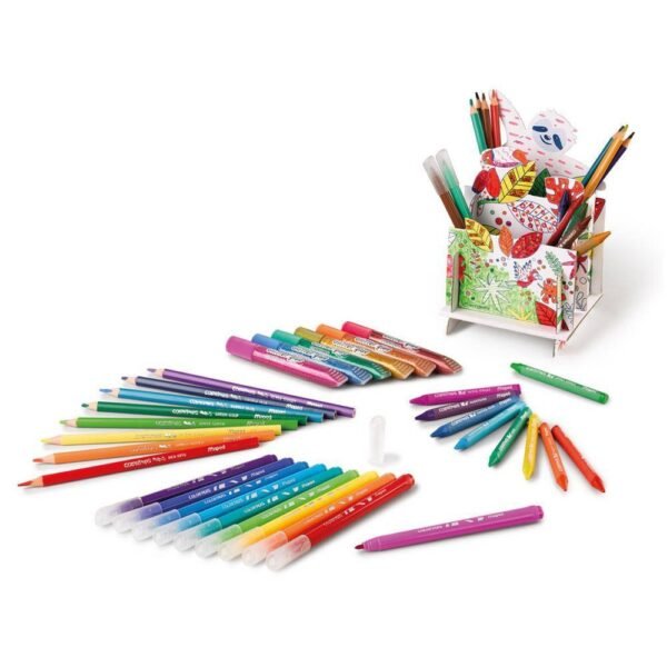 Estojo De Pintura Infantil Super Maped Creativ 50 Pecas - Imagem 4