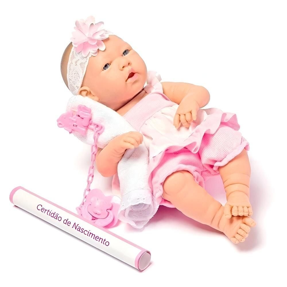Boneca Baby Ninos Bebe 38Cm Cotiplas - Imagem 5
