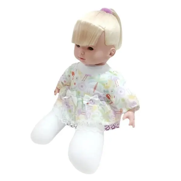 Boneca Colecao Hair Soft Loira Corpo De Pano Milk - Image 2