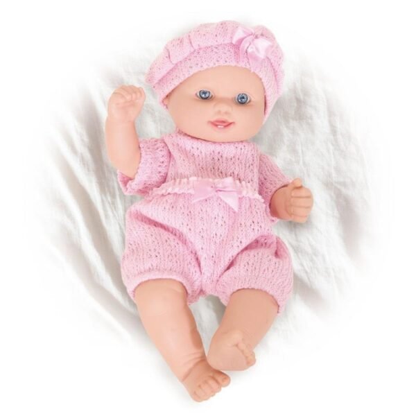 Boneca Soft Reborn De Touquinha Com Mamadeira Milk - Imagem 2