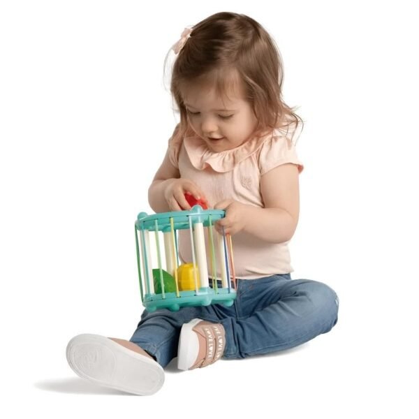 Brinquedo Bebe Desafio A Fio Cilindro Com Elastico TaTeTi - Imagem 6