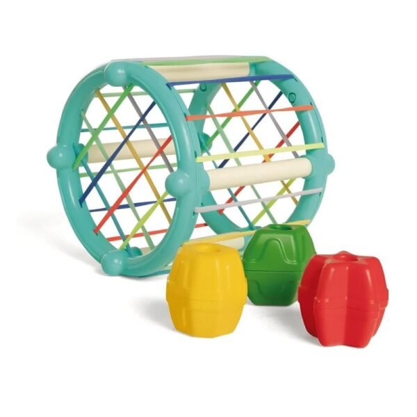 Brinquedo Bebe Desafio A Fio Cilindro Com Elastico TaTeTi