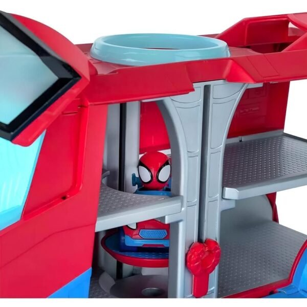 Brinquedo Caminhao Transporte Spidey Amazing Friends Sunny - Imagem 4