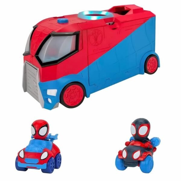 Brinquedo Caminhao Transporte Spidey Amazing Friends Sunny - Imagem 2