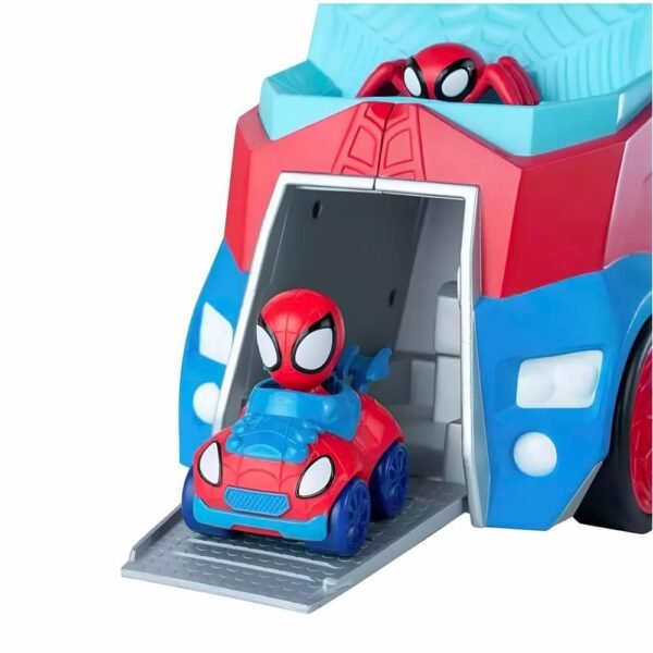 Brinquedo Caminhao Transporte Spidey Amazing Friends Sunny - Imagem 7