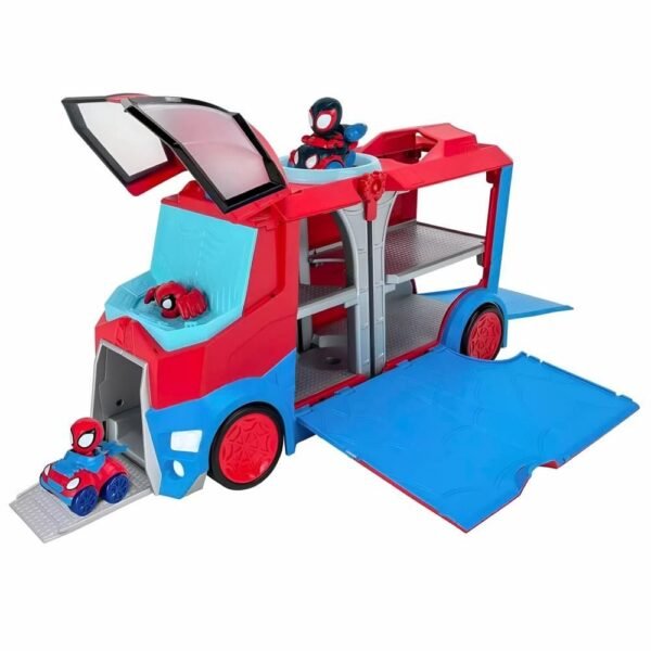 Brinquedo Caminhao Transporte Spidey Amazing Friends Sunny - Imagem 3