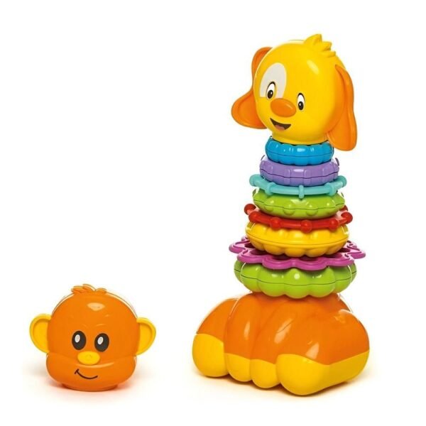 Brinquedo De Encaixe Zoo Argolas Tateti Calesita - Imagem 2