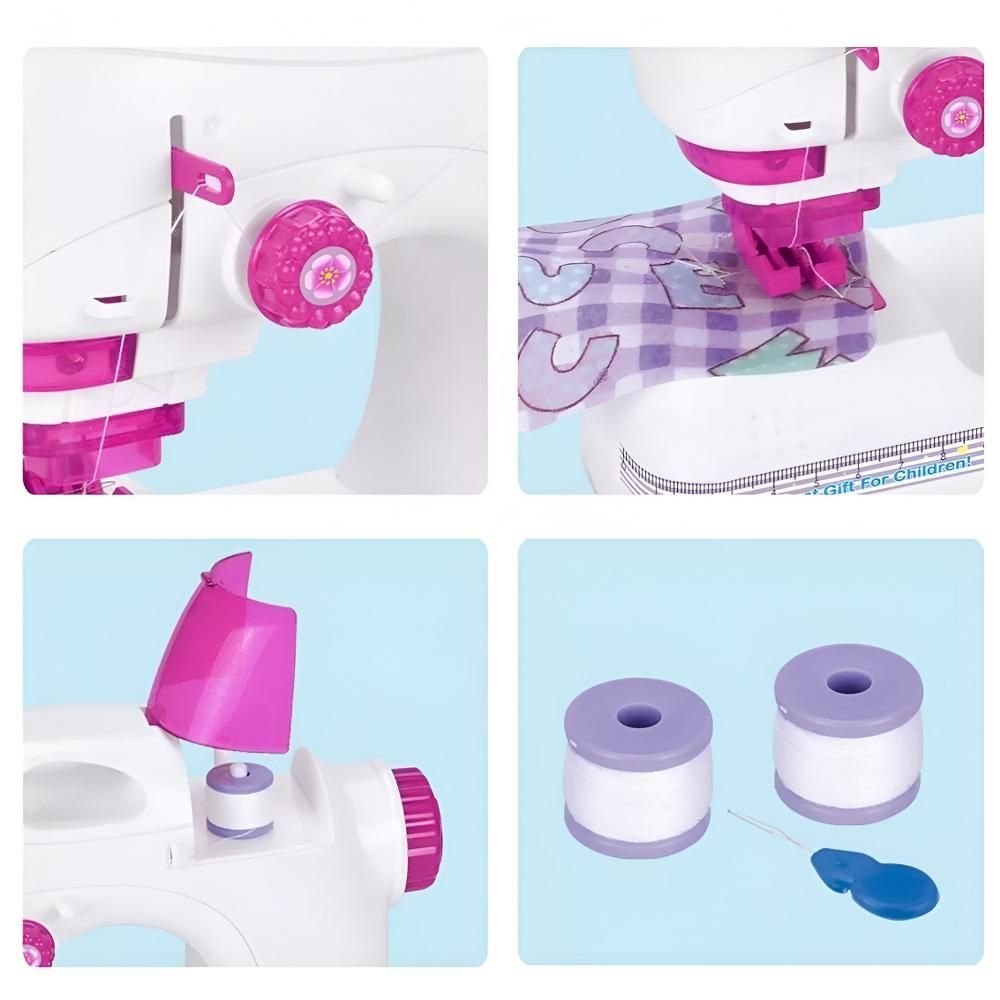 Brinquedo Maquina De Costura Infantil Mania De Casa DM Toys - Imagem 2