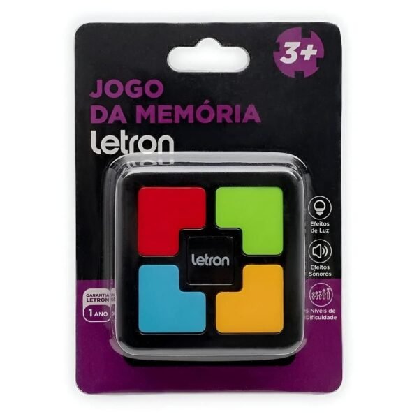 Jogo Da Memoria Eletronico Letron - Imagem 3