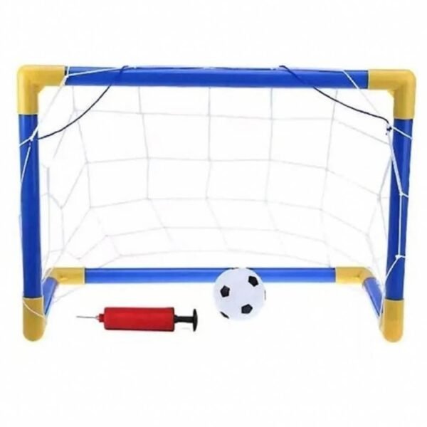 Kit Jogo de Futebol Gol Golzinho Com Trave Rede Bola Bomba - Imagem 3