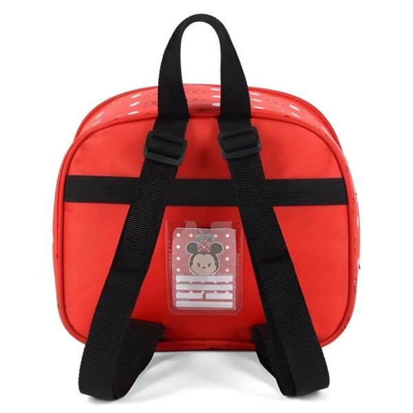 Lancheira Termica Infantil Minnie Mouse Tsum Tsum Vermelho - Imagem 4